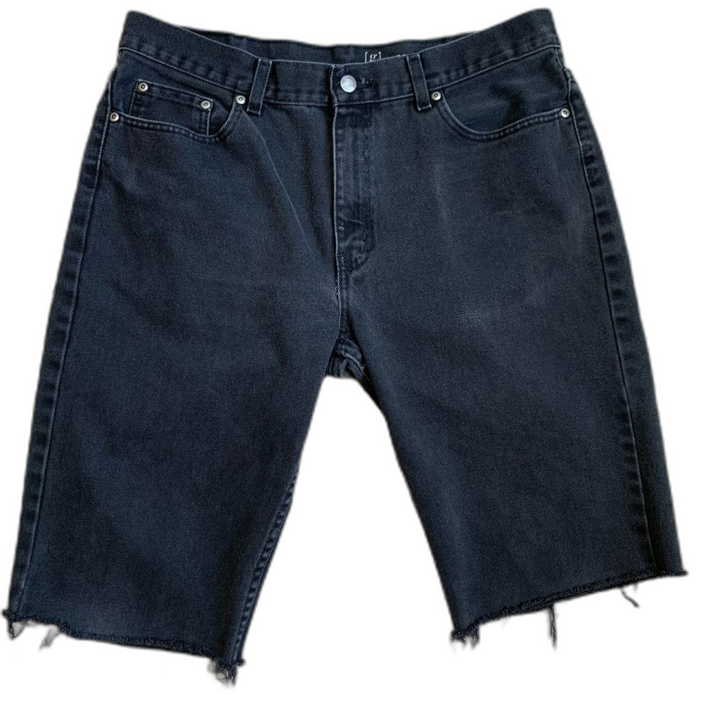 George Black Men's Denim Cutoff Shorts Size 36
